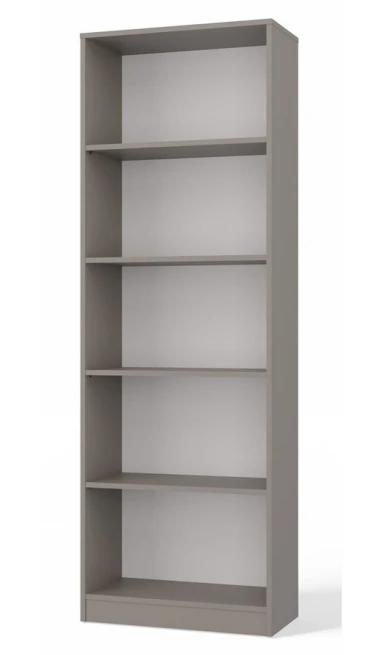 Knihovna Malvína 60 šedá jíl