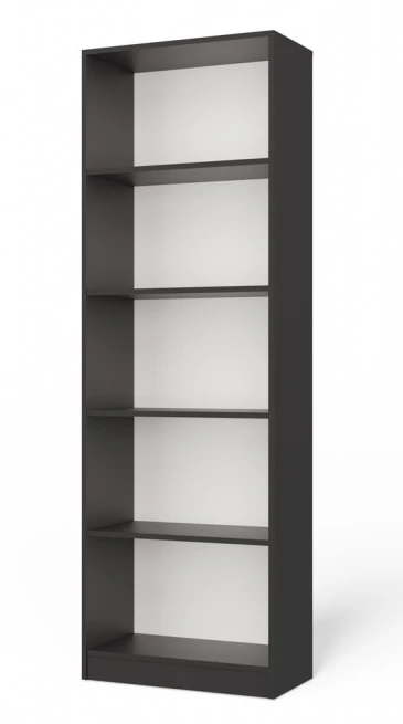 Knihovna Malvína 60 antracit