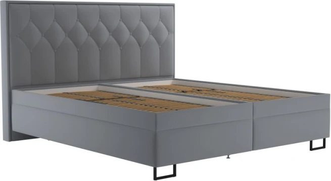 Postel Tobin 180x200 světle šedá