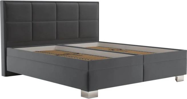 Postel Elezar 180x200 šedá