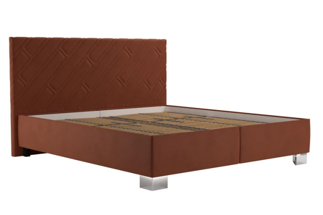 Postel Silviana 160x200 cihlová