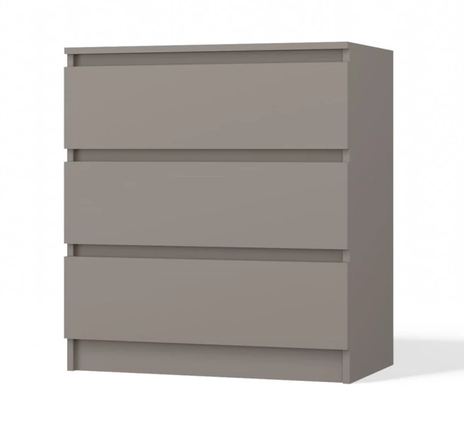 Komoda Malvína M3 šedá jíl