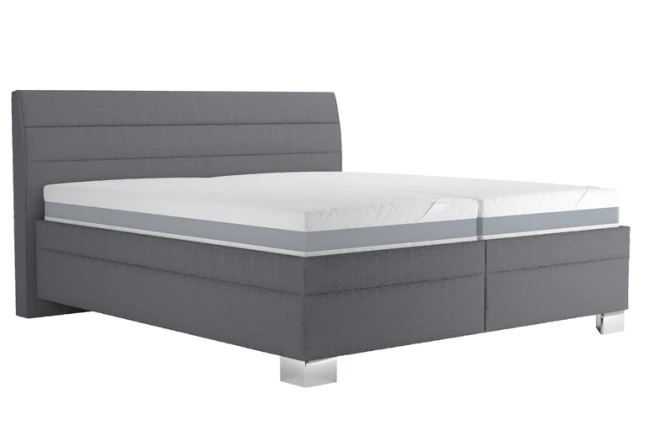 Postel Veneta 180x200 Ashley tmavě šedá