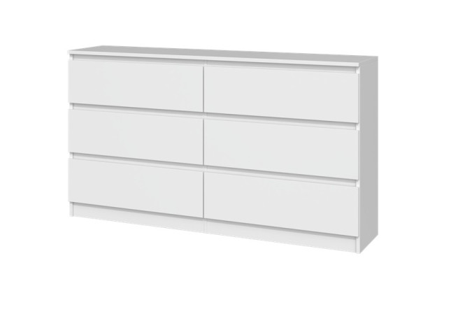 Komoda Malvína M6 140 bílá