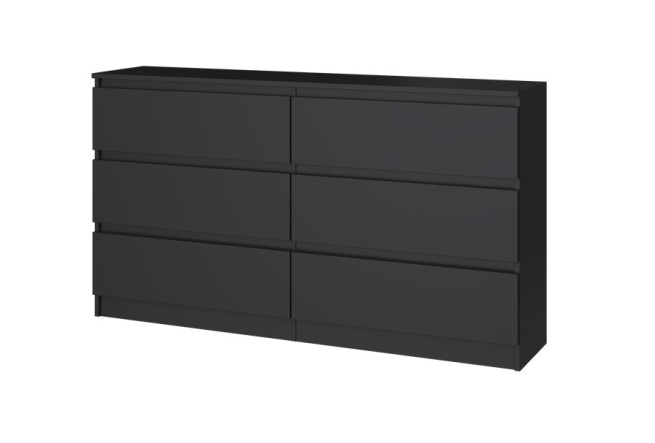 Komoda Malvína M6 140 černá