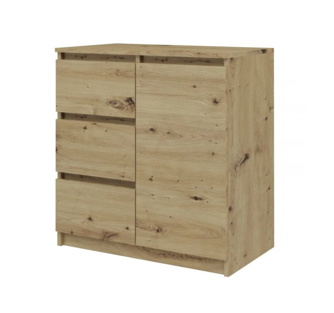 Komoda Malvína 1D3S dub artisan