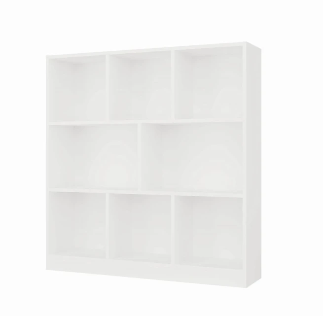 Knihovna Finley 8P bílá