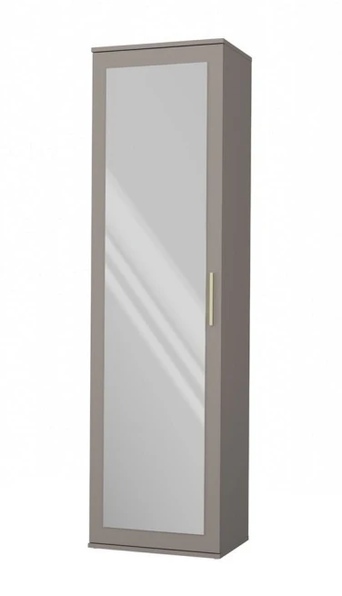 Šatní skříň Topaz šedá jíl