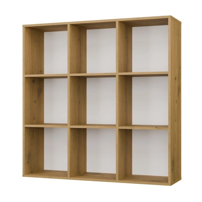 Knihovna Manja 3x3 dub artisan