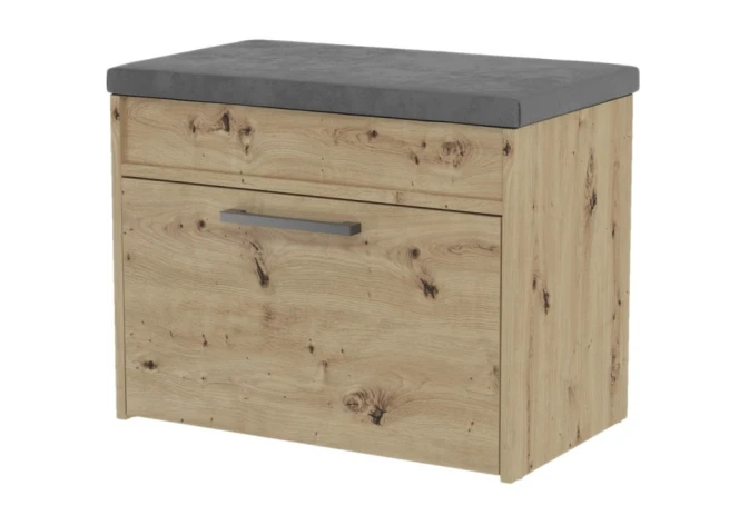 Botník se sedákem Pargas MINI dub artisan