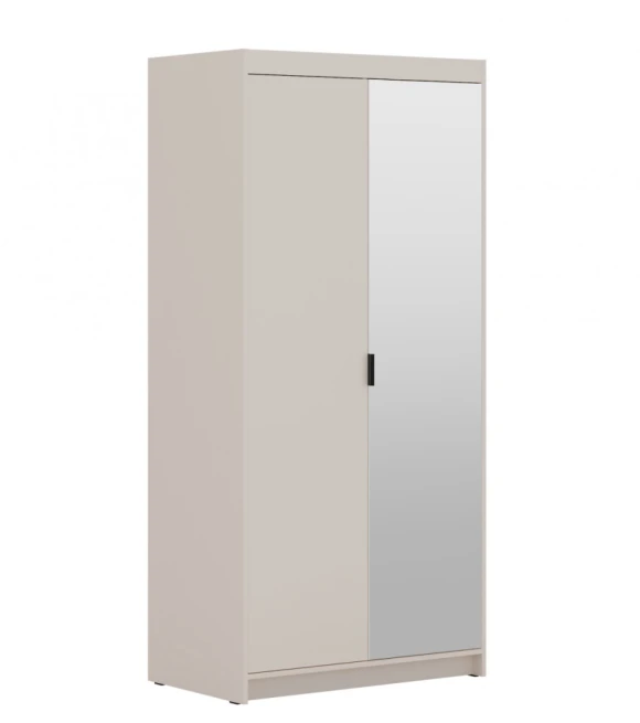 Skříň Enja 2D/1 zrcadlo písková béžová