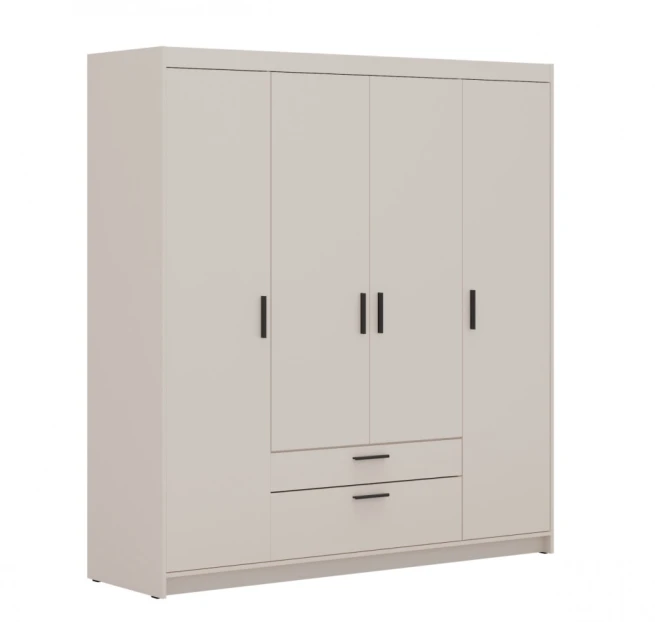 Skříň Enja 4D2S písková béžová