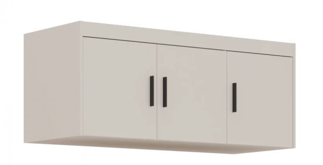 Nástavec na skříň Enja 3D písková béžová