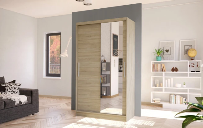 Skříň Kosta VI 100 - dub sonoma