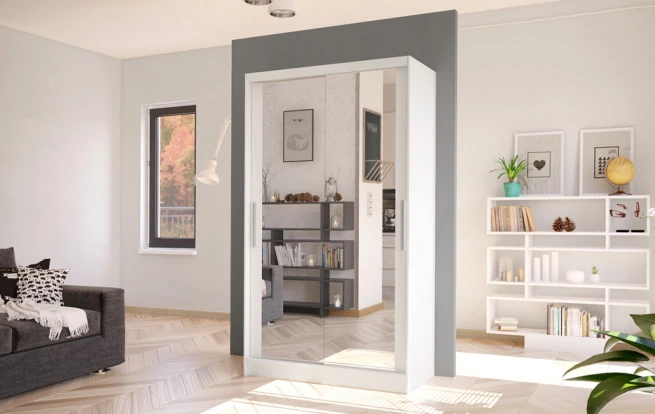 Skříň Kosta VII 100 - bílá