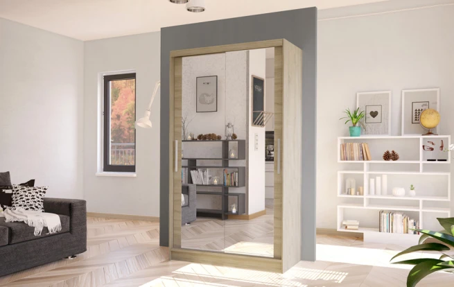 Skříň Kosta VII 100 - dub sonoma