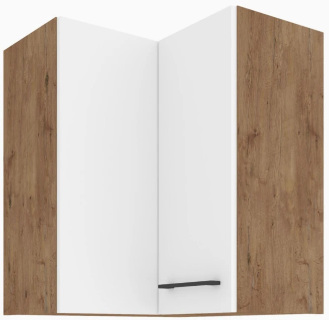 Kuchyňská skříňka Vega 60x60 GN 72 2F dub lancelot/bílý lesk
