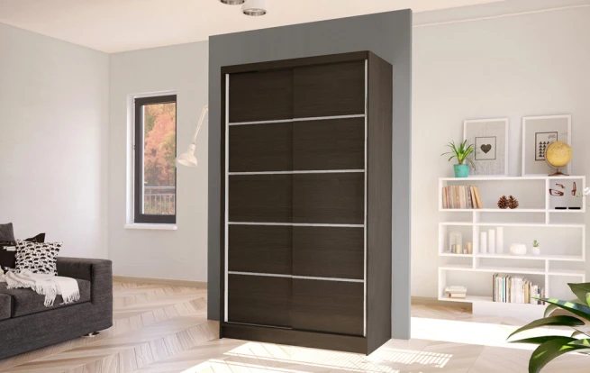 Skříň Diem IV 100 - choco