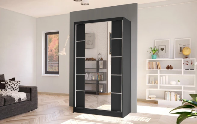 Skříň Diem V 100 - černá