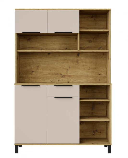 Kuchyňská skříňka Selva Bufet 120 dub artisan/kašmír