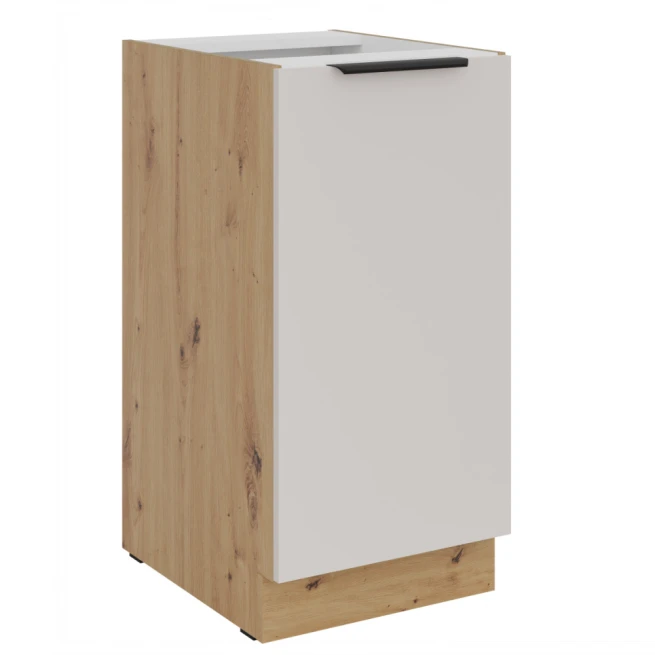 Kuchyňská skříňka Selva 40 D 1F dub artisan/kašmír