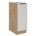 Kuchyňská skříňka Selva 30 D CARGO dub artisan/kašmír