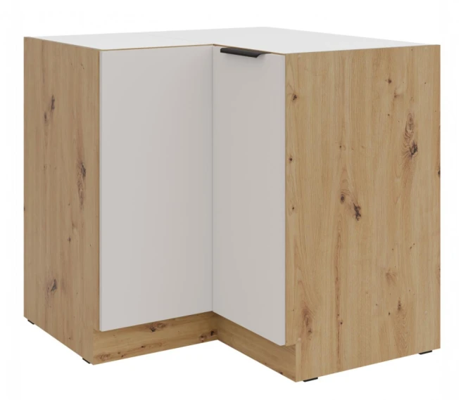 Kuchyňská skříňka Selva 90x90 DN 2F dub artisan/kašmír