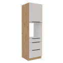 Kuchyňská skříňka Selva 60 DPS 210 3S1F dub artisan/kašmír