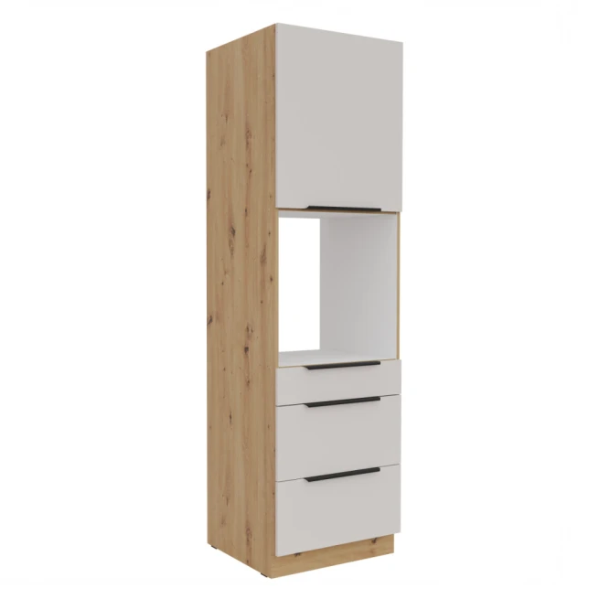 Kuchyňská skříňka Selva 60 DPS 210 3S1F dub artisan/kašmír