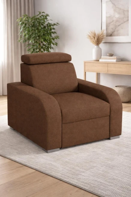 Křeslo Norway hnědé Inari 24