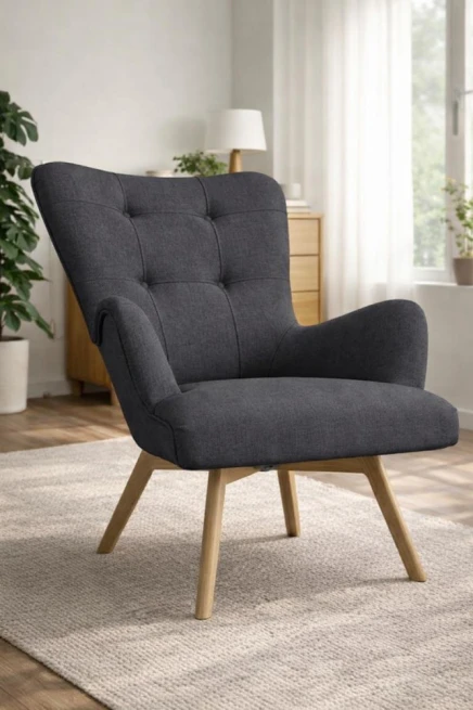 Křeslo Paris šedé Aston 17