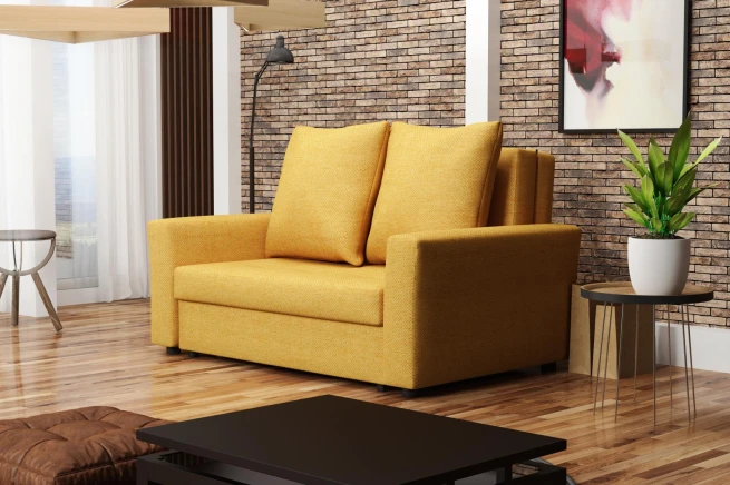 Rozkládací křeslo Elis oranžová