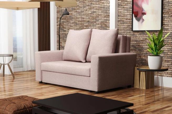 Rozkládací křeslo Elis růžová