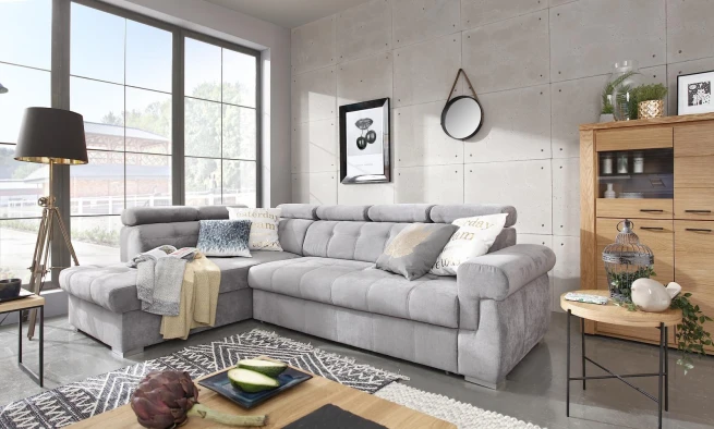 Sedací souprava Amadeus levá - šedá