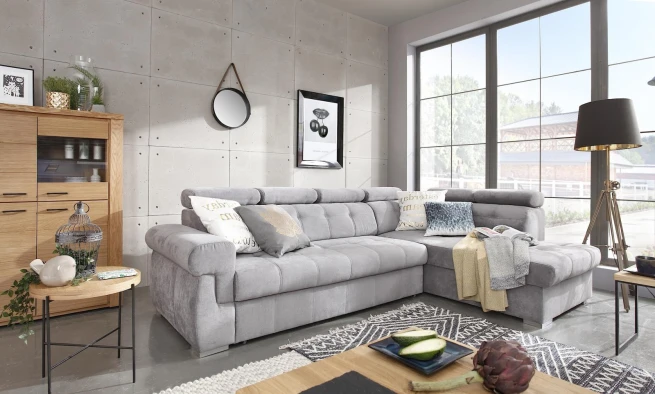 Sedací souprava Amadeus pravá - šedá