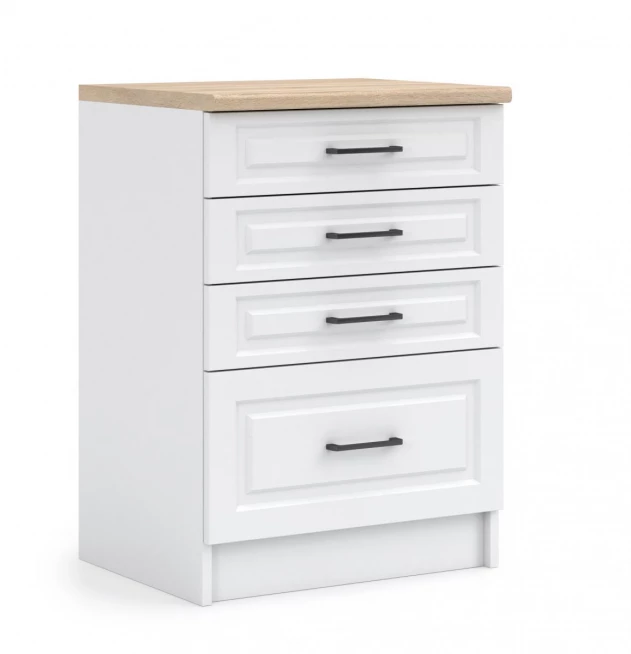 Kuchyňská skříňka Irma SZ40-4SZ bílá MAT