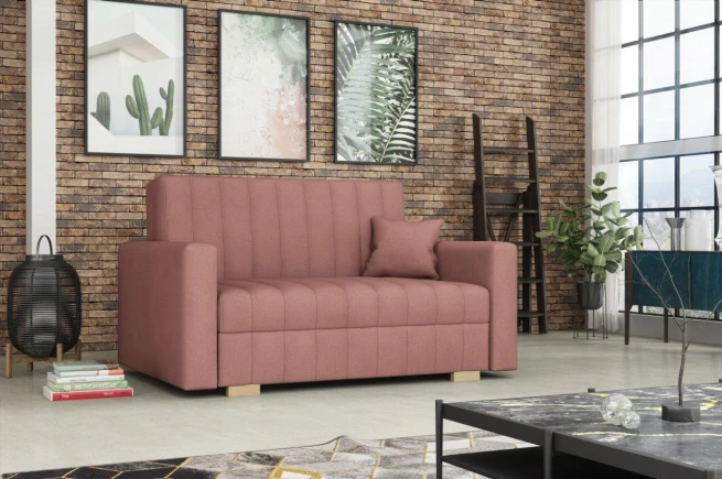 Rozkládací křeslo Vivian Relax II Kronos tmavě růžová