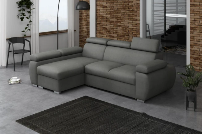 Sedací souprava Bodie levá šedá