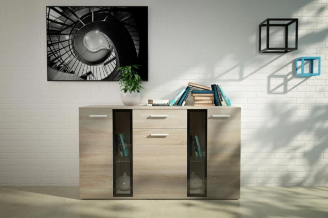 Komoda Silos dub sonoma