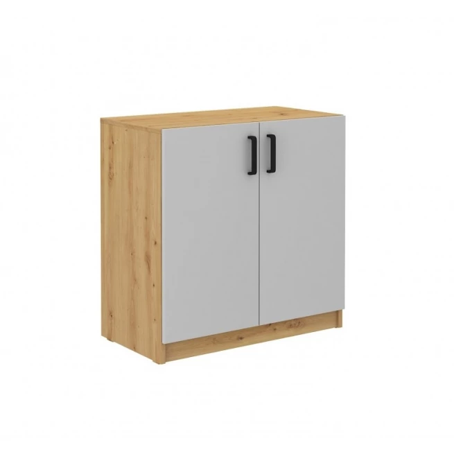 Skříňka Matylda 102 spodní sv.šedá/dub artisan