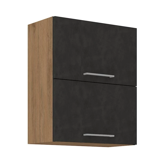 Kuchyňská skříňka Vega 60 GU 72 2F matera mat / dub lancelot