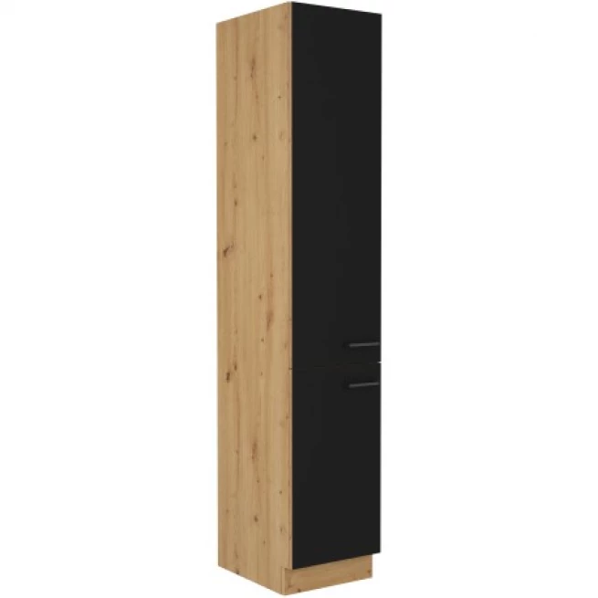 Kuchyňská skříňka Molly 40 DK 210 2F černá / dub artisan