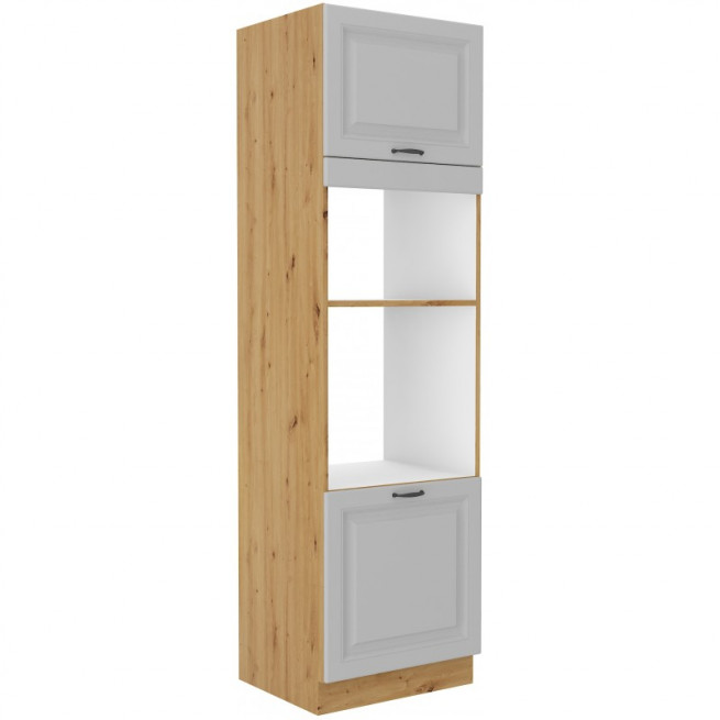Kuchyňská skříňka Stipe 60 DPM 210 2F bílá / dub artisan