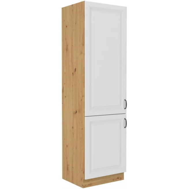 Kuchyňská skříňka Stipe 60-DK-210-2F bílá / dub artisan