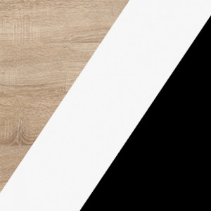 sonoma/bílá/černá