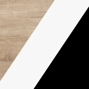 sonoma/bílá/černá