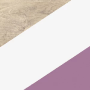 Dub Endgrain/Bílá/Levandulová