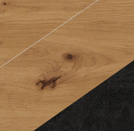 Dub artisan/Dub artisan/Beton černý