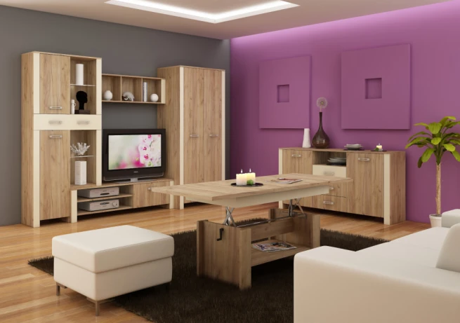 Televizní stolek velký Hugo 08