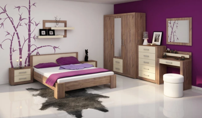 Šatní skříň Viky 07 3D